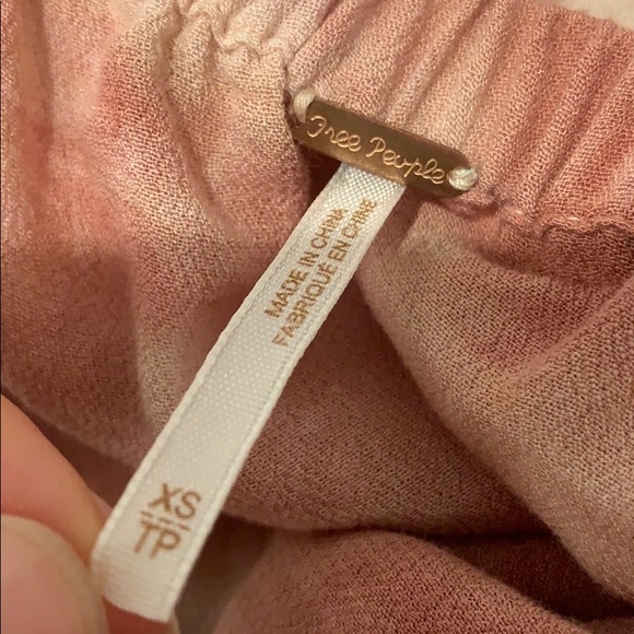 Free People Marble Camo Tye-Dye Strapless Jumpsuit - Picture 16 of 16